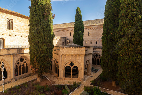 Royal Abbey of Santa Maria de Poblet, Tarragona, Catalonia, Spain