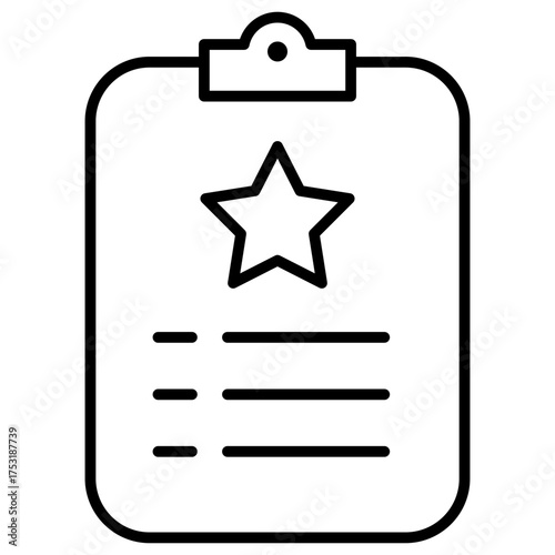 Result Outline Icon