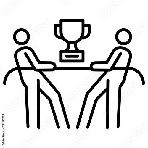 Competition Outline Icon