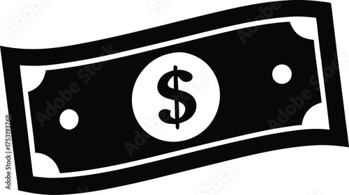 dollar bill vector illustration