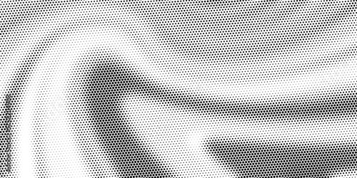 Seamless dotted repeated texture. Black and white polka dot pattern. Repeating endless dots texture. All over halftone wallpaper. vector