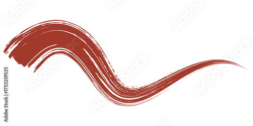 Analog touch materials. The texture of the brush is beautiful. Modern wave pattern