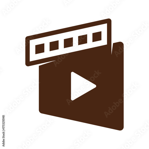 Film production logo icon