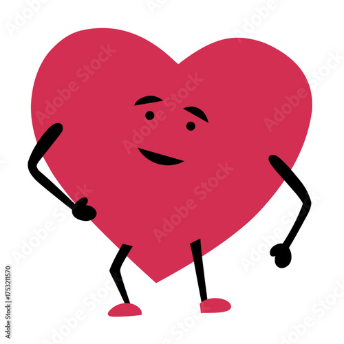 heart characters vector