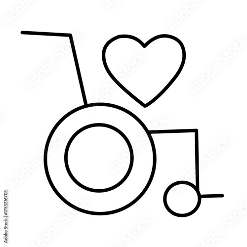 Charity icon vector