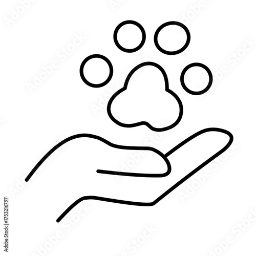 Charity icon vector