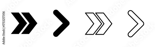 Arrow icon set. Arrow symbol. Arrow sign for your web design.