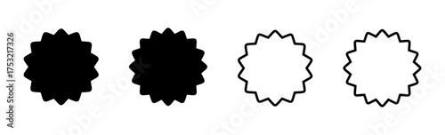Badge icon set. Awards icon. Achieve. Stamp
