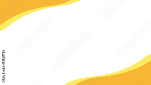 Cute and pop geometric business frame background