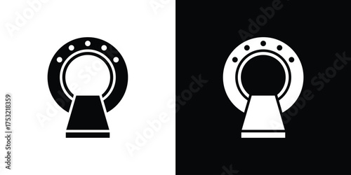 MRI icon fill vectors set for ui.