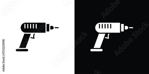 Drill icon fill vectors set for ui.