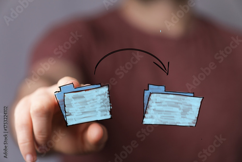 Digital data transfer, file...