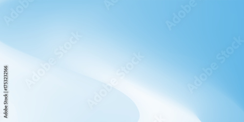 Blue noise gradient background. Navy grainy texture gradation cover. Christmas soft cold transition. Fresh banner template. Horizontal blur cover. Water surface pattern. Vector illustration.