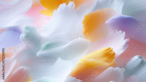 Serene abstract background with soft, dreamy, ethereal texture. pastel color palette and gentle light create peaceful and beautiful feeling for creative concept