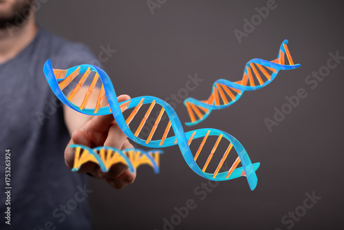 High-quality image of a DNA...