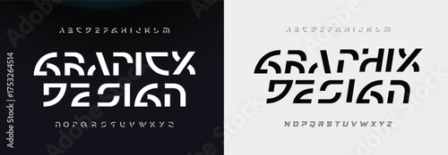 Sport Modern Italic Alphabet Font. Typography urban style fonts for technology, digital, movie logo design. vector illustration