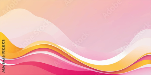Abstract colorful wave pattern vector illustration for a vibrant design backdrop