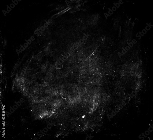 Black grunge background, old film effect, scary horror distressed texture