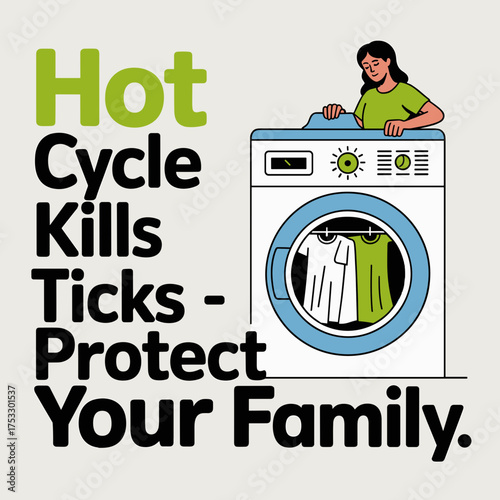Hot Cycle Kills Ticks Protect Your Family Design