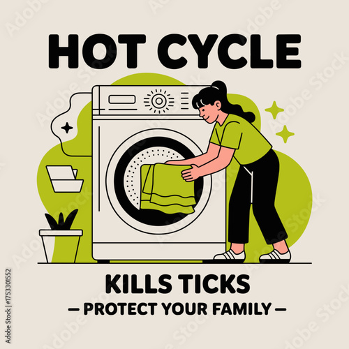 Hot Cycle Kills Ticks Protect Your Family Design