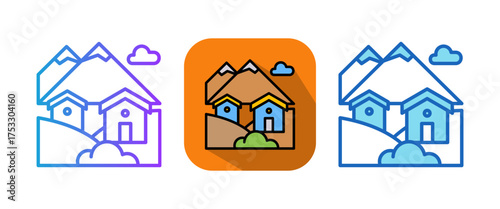 Village multiple icon