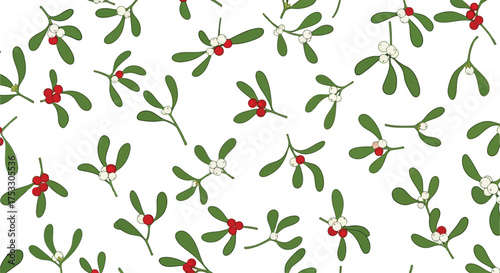 Seamless floral pattern delicate botanicals repeating design for textiles and surfaces vector