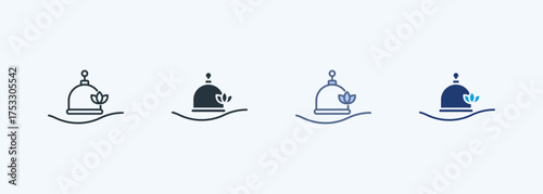 Cupping Multiple Style Icon Collection