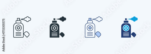 Cloretil Multiple Style Icon Collection