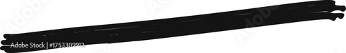 Bold grunge line textured stroke