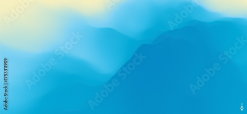 Nature background. 3d vector illustration. Design for banner, flyer, poster, cover or brochure.