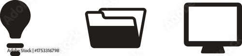 Startup icon set. Containing innovation, business plan, investment, launch, funding, investor and entrepreneurship icons.