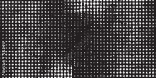 Subtle halftone grunge urban texture vector. Distressed overlay texture. Grunge background. Abstract mild textured effect. Vector Illustration. Black isolated on white. EPS10.