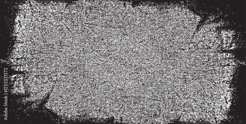 Scratched Frame. Grunge Urban Background Texture Vector. Dust Overlay. Distressed Grainy Grungy Framing Effect. Distressed Backdrop Vector Illustration. EPS 10.