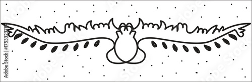 Stylized dove of peace with outstretched wings in a textured background