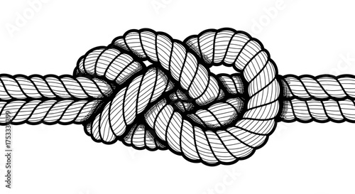 A black silhouette of pruning shears, a gardening tool, isolated on white.