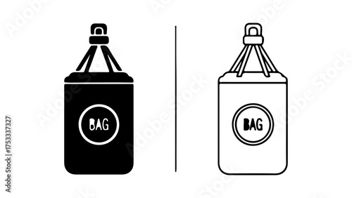 Spray cans with bag label with transparent background