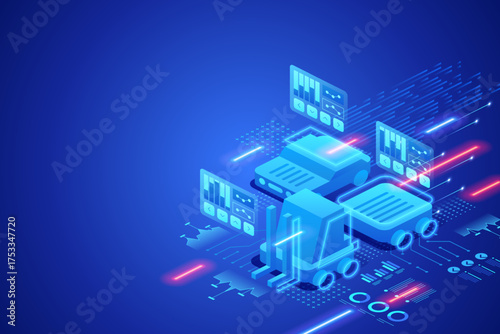 Self-Driving Vehicles in Smart Factory