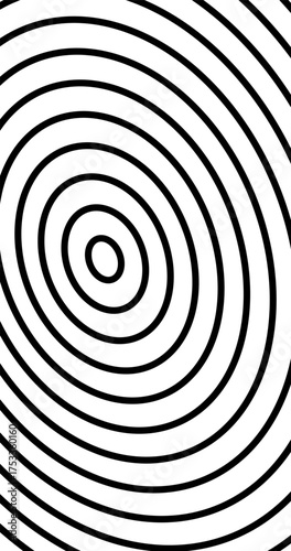 Abstract black and white spiral background Monochrome Design