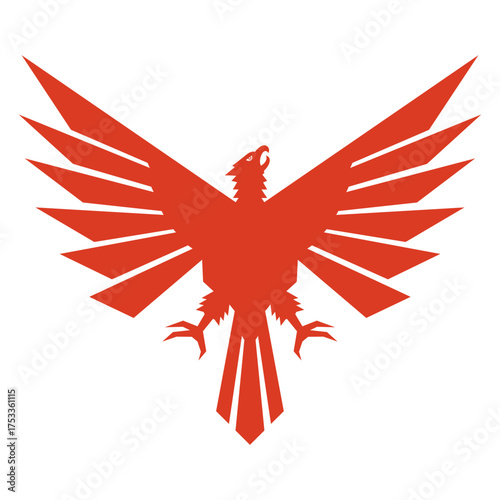 Indonesian Garuda Eagle Silhouette