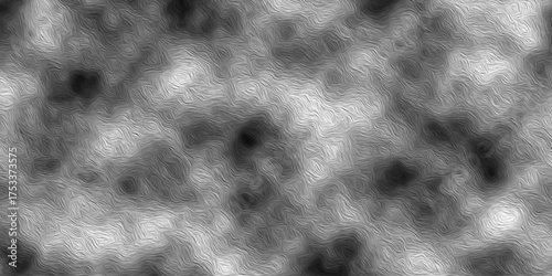 seamless wave pattern. Abstract Gray White Pattern Design. black and white background grunge, wave. Abstract Layered Design With Depth Effect. a close up of a black wall with swirls on it.

