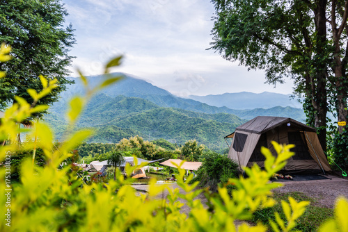 house in the mountains