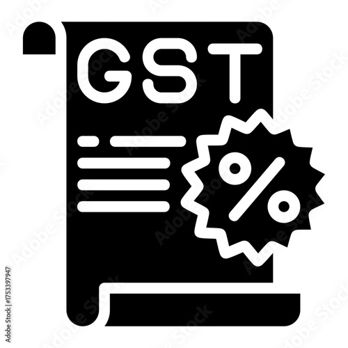 Gst Solid Icon