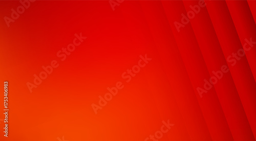 Striking red gradient background features diagonal linear shapes, seamlessly blending from a vibrant hue to a deeper tone, ideal for modern graphic design projects