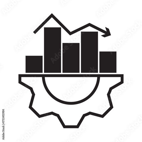 Graphic dualtone icon. Graphic icon. 