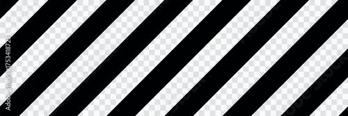 Diagonal Black and Transparent Striped Overlay Texture, Speed Lines or Grunge Pattern Vector Background