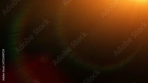 Warm light leak overlay animation with vintage film look for dreamy video editing.