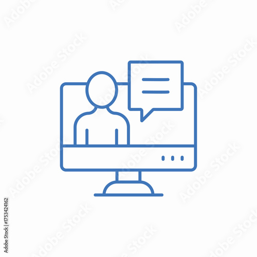 customer support icon sign vector
