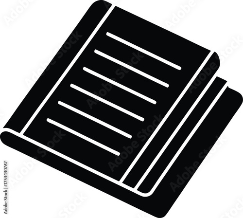 Loss Register Book vector icon