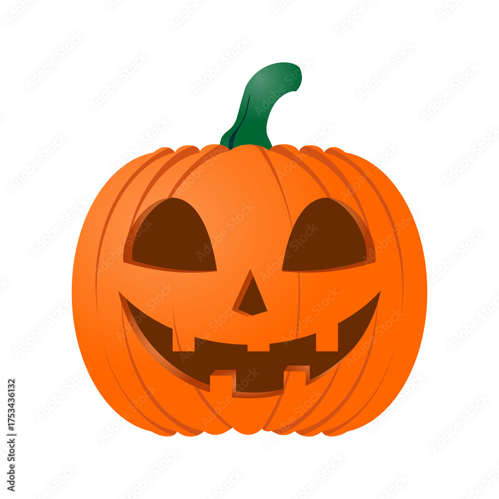 Fototapeta premium jack o lantern, jack o lantern halloween, halloween pumpkin isolated on transparent, Spooky Jack-O'-Lantern Halloween Icon