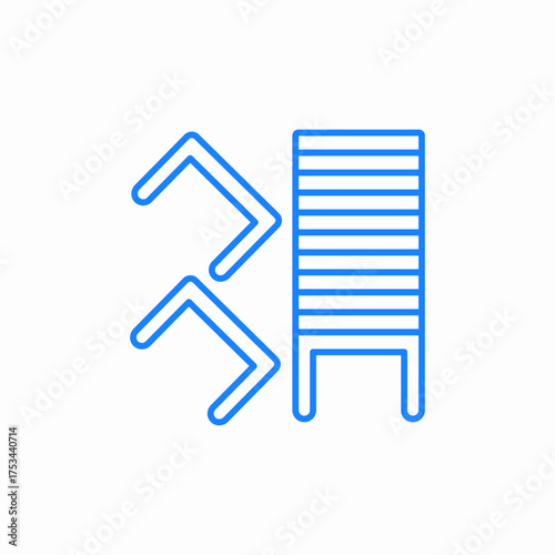 staple pins icon sign vector